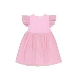 H by Hamleys Kids Pink Applique Dress-picture-48