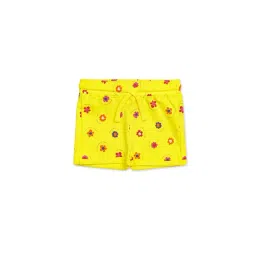 H by Hamleys Kids Yellow Floral Print Shorts-picture-13