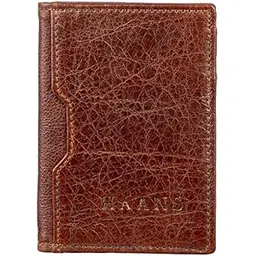 h haans - the leather store Men's SlimCarry Leather Wallet, Crafted with Genuine Leather, Long-Lasting Durability, Finest Stitching, Elegant, Stylish & Premium Accessory for Men-picture-21