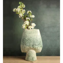 habereindia Ceramic Vases For Home Decor,Flower Pot For Living Room (Large: L11 X W5.5 X H15.3 Inches)-picture-17