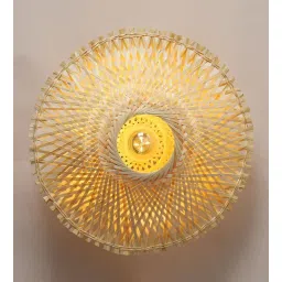 habereindia Classic Bamboo Wall Light (Cream)-picture-33