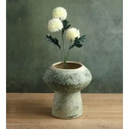 habereindia Flower Vase,Flower Pot For Living Room,Ceramic Vases For Home Decor (L7.4 X W7.4 X H7.8 Inches)-picture-28