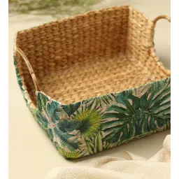 habereindia Multicolor Natural Fibre Small Gifting Fruit Storage Basket-picture-11