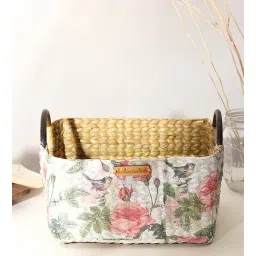 habereindia Multicolor Natural Fibre Small Gifting Fruit Storage Basket-picture-36