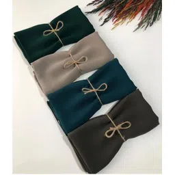 habibisfashion Solid Chiffon Women Multicolor Faux Turtleneck Neck Cover, Scarf, Bluetooth Scarf, Fancy Scarf, Stole-picture-21