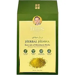 HABIBS COSMETICS Natural Henna Mehndi Powder Enriched with Bhringraj, Amla, Brahmi,Jatamansi For Natural Hair Coloring 125Gm-picture-13