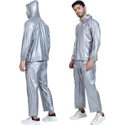 hacer Solid Men Raincoat image 1