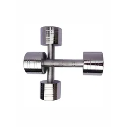 HackerX Set Of 2 Fixed Weight Dumbbell - 5Kg Each-picture-18