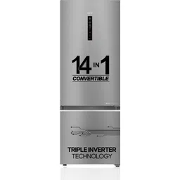 haier 355 L Frost Free Double Door Bottom Mount 3 Star Convertible Refrigeratorwith Convertible 14-in-1,1 hour IcingDigital Control Panel-picture-24
