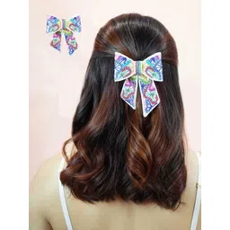 HAIR DRAMA CO. Women Embellished Alligator Hair Clip-picture-36