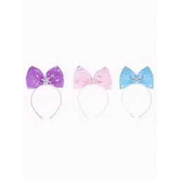 HAIR DRAMA CO. Women Set of 3 Embellished Hairband-picture-28