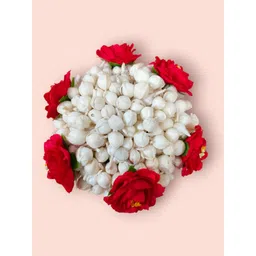 Hair Flare Women Red & White Embellished Hair Accessory Set of-picture-17