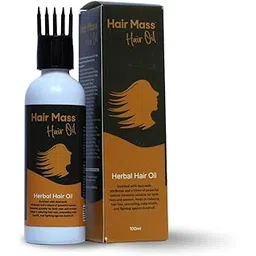 Hair Mass Ayurvedic Hair Oil Ideal For Men & Women | 100% Ayurvedic Medicinal Oil for Hair Strength & Shine | Power of 27 Ingredients With Bhringraj, Neem, Amla & Coconut Oil | Chemical-Free | 100 ml (1)-picture-46