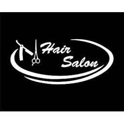 Hair Salon Sticker Barber Shop Best Wall Sticker Window Decal Hair Stylish for Man Hair Beauty Saloon Black-White (56.00x38.00) cm-picture-22
