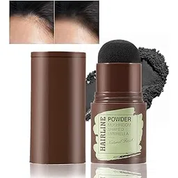 Hair Shadow Powder Stick, Root Touch Up Powder, Waterproof Hair Filler Pen, Thin Hair (Black, Small)-picture-31