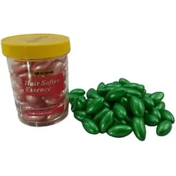 Hair Soften Essemce Herbal Vitamin -E Hair Capsule For Damage Repair ,Anti Hair Fall (Multi-Colour) (60 Capsule )-picture-45