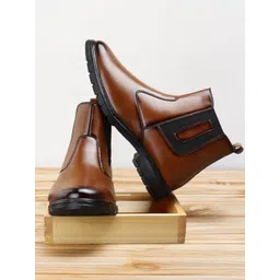 HAKKEL Men Slip On Chelsea Boots-picture-17