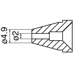 Hakko Soldering Iron Nozzle 2.0 mm For FR-400, N60-05-picture-42