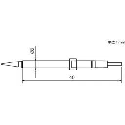 Hakko Soldering Iron Replacement Tip T52 series K Type For FX-9706, T52-K-picture-25