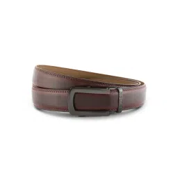 Halden Brown Burley Formal Belt With Classic Black Matt Buckle-picture-24