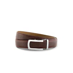 HALDEN Men Textured Leather Formal Belt-picture-34