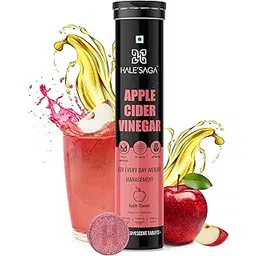 Halesaga Organic Apple Cider Vinegar Tablets for Weight Loss, Gut Health and Metabolism, 100% Vegan ACV Apple Cider Vinegar with Mother, Vitamin C and Pomegranate Extract - 20 Effervescent Tablets-picture-38