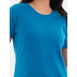 Halff Grey Round Neck Pure Cotton T-shirt image 3