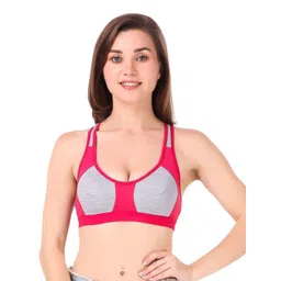 Halfspin Girls Full Coverage Non Padded Sports Bra-picture-10