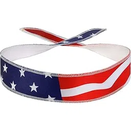 Halo Headband Sweatband USA FLAG-picture-41