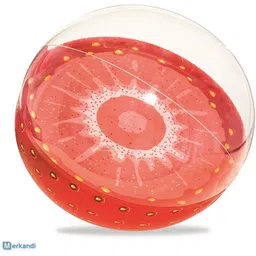 halo nation Strawberry Sea Ball - Strawberry Beach Ball - (46 cm) - By Bestway 31042 Swim Floatation Belt-picture-28