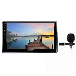 Hamaan Bluetooth, Wi-Fi 49.5x27.3x24.6 cm 1 Stereo, Frame, Mic &a; Wiring Smartphone Fm, Am Car Stereo Multimedia Player-picture-33