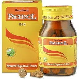 Hamdard Pachnol (Pack of 2)-100 Tablet-For Acidity & Gas Relief | Strengthens the Digestive System |heart burn, gastric-picture-16