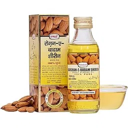 Hamdard RAUGHAN-E-BADAM SHIREEN Sweet Almond Oil for Body, Skin & Hair | 100ml | Natural Almond Oil | Helps Enhance Memory | Helps Relieve Constipation | Helps Build Stronger Muscles |-picture-29