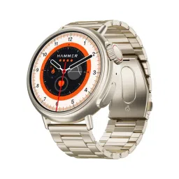 Hammer Active 3.0, 1.39 inch Bluetooth Calling Smartwatch with Always On Display (Metallic Silver)-picture-27