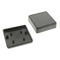 HAMMOND Plastic Enclosures ENCLOSURE, ABS, BLACK, 28X66X66MM, 1593JBK-picture-19