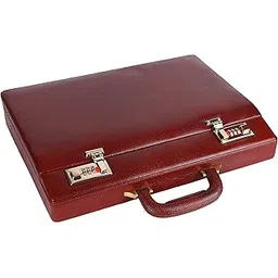 hammonds flycatcher Briefcase for Men - Genuine Leather Office Briefcase - Rich Brown,Spacious Suitcase for Documents Storage,Dual Combination Locks Protected,leather briefcase Business,Travel,31 Cms-picture-26