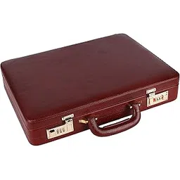 hammonds flycatcher Genuine Leather Briefcases With Combination Lock| D-L:17"H:12.5"B:3"-picture-55