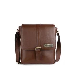 HAMMONDS FLYCATCHER Leather Structured Sling Bag-picture-16