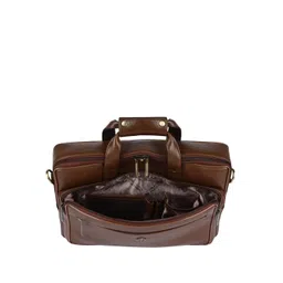 HAMMONDS FLYCATCHER Men Leather Laptop Bag - Up to 16 inch Laptop image 3