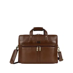HAMMONDS FLYCATCHER Men Textured Leather Laptop Bag Up to 16 inch-picture-21