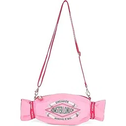 hamster Hl Mob Candy Sling For Women And Girls Designer Bags For Makeup Pouch, Pink-picture-46