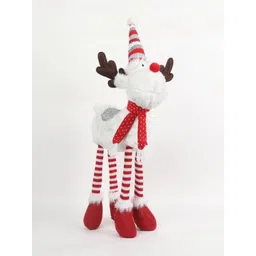 hamster london CraftVatika Red & White Christmas Reindeer Standee Festive Decor-picture-12
