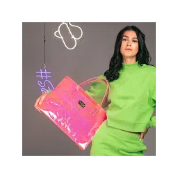 Hamster London Raver Tote Bag Pink (M)-picture-19