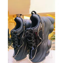 HAMSTER LONDON Women Woven Design Lace-Ups Round Toe Regular Sneakers-picture-38