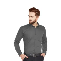Hancock Grey Slim Fit Shirt-picture-26