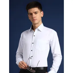 Hancock Men Premium Slim Fit Solid Egyptian Cotton Wrinkle Free Formal Shirt-picture-34