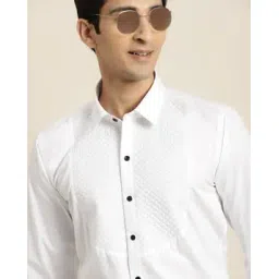 hancock Men Quilted Slim Fit Tuxedo Shirt-picture-48