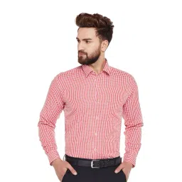 Hancock Red Full Sleeves Shirt-picture-36