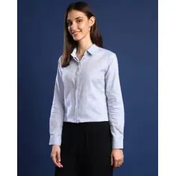 hancock Women Regular Fit Shirt with Spread Collar-picture-37