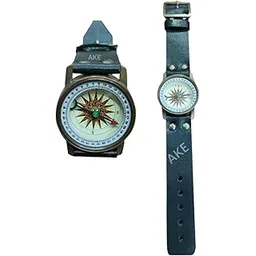 Handcrafted Wrist Band with Antique Compass Watch – Premium Navigational Tool for Hiking, Camping, and Survival – Vintage-Style Adventure Watch Accessory for Outdoor Explorers-picture-26